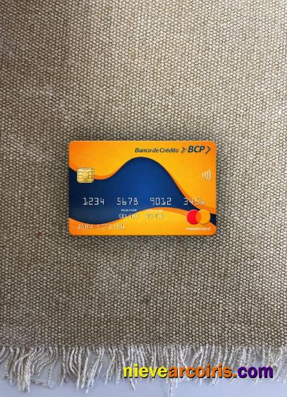 Peru Banco de Credito del Peru (BCP) bank mastercard photolook